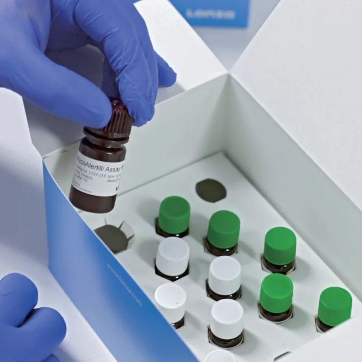 mycoalert vials in box